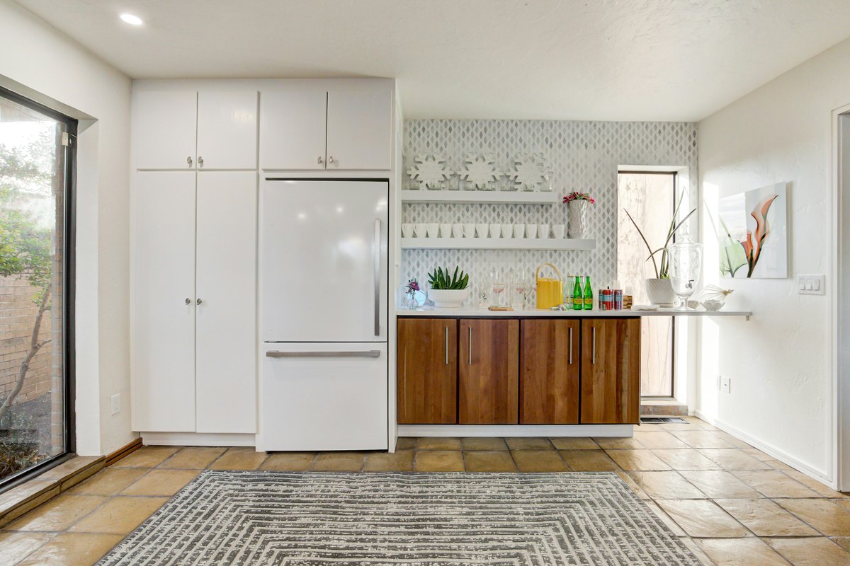 A refrigerator, a motor appliance at risk from unstable power
