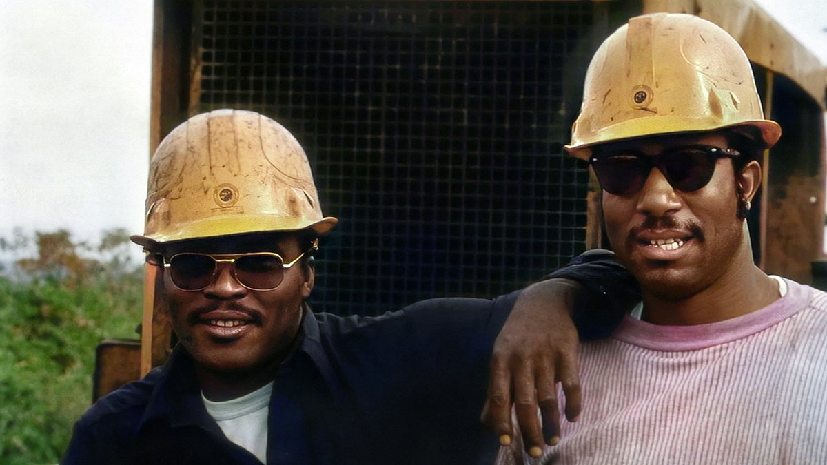Tradesmen on a job site