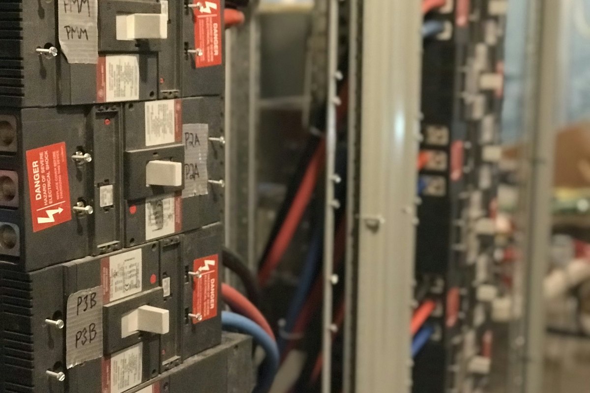 Switching off a breaker at the panel