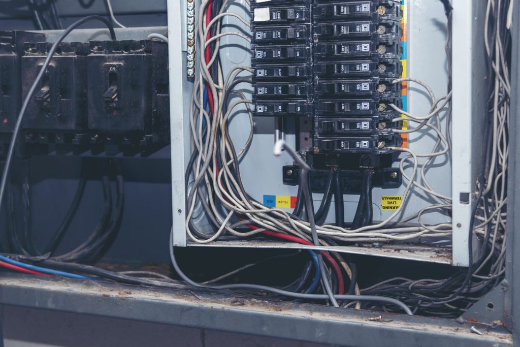 Newly replaced residential breaker panel